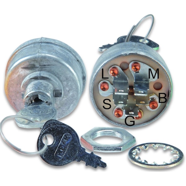 Ignition Switch 1.85" x1.65" x1.9"
